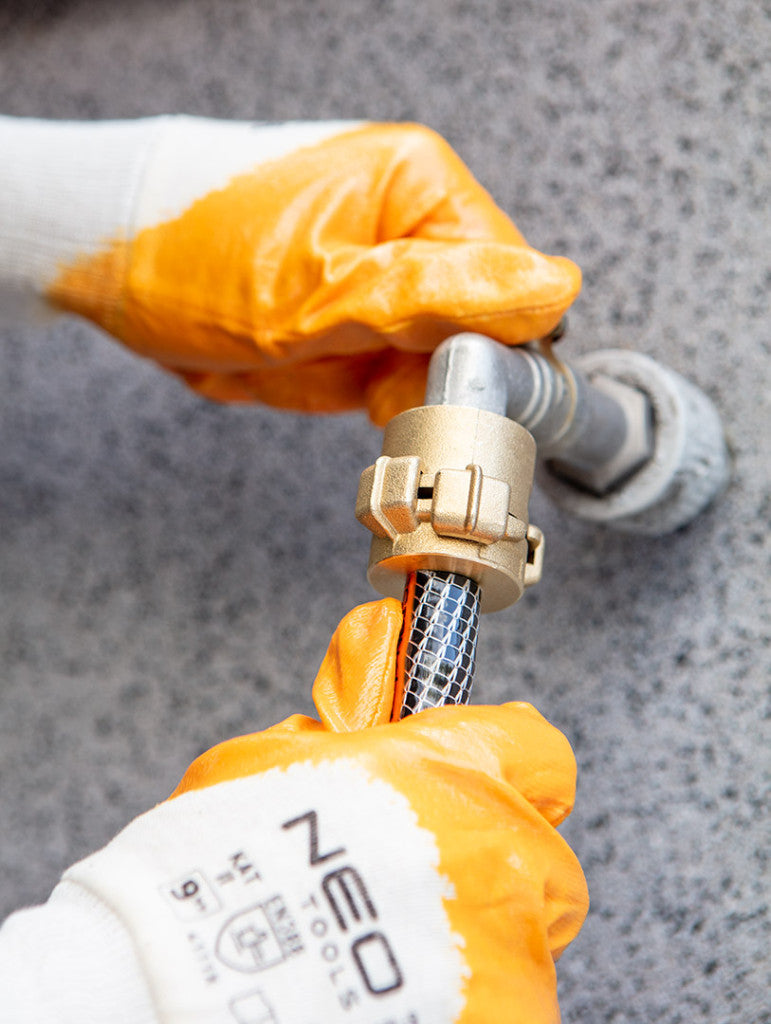 NEO TOOLS Réz tömlőcsatlakozó, körmös, bajonett záras, 1 1/4" 15-624