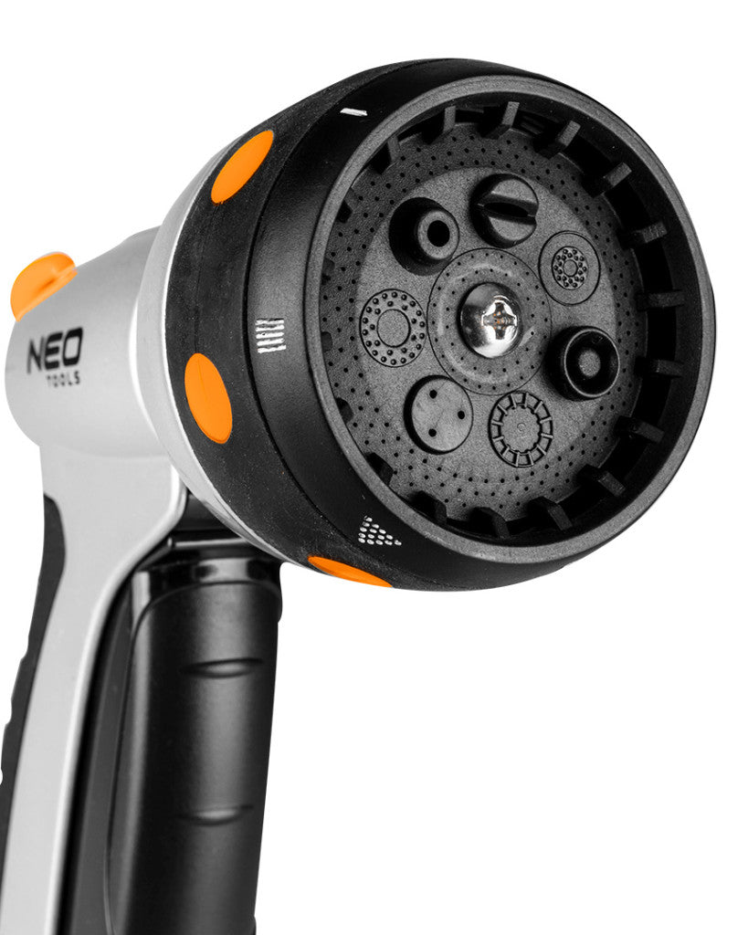 NEO TOOLS Öntözőpisztoly, 7 funkciós, CLICK funkciós 15-706