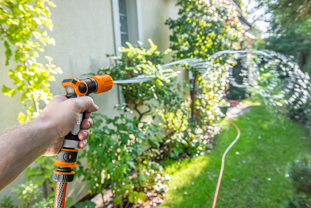 NEO TOOLS Öntözőpisztoly, spirál sugárral 15-707