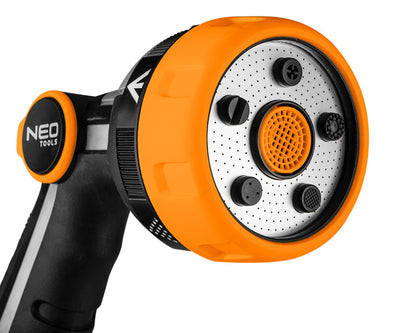 NEO TOOLS Öntözőpisztoly, 5 funkciós, hüvelykujj szabályozás 15-708