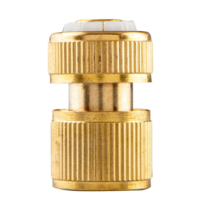 NEO TOOLS Tömlő gyorscsatlakozó 1/2", vízstoppos, réz 15-731