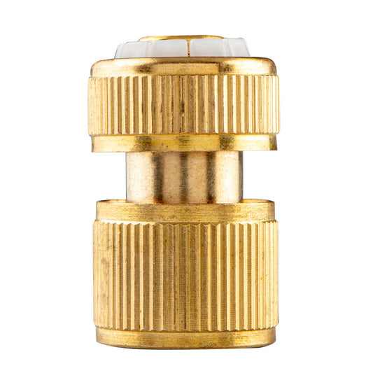 NEO TOOLS Tömlő gyorscsatlakozó 1/2", vízstoppos, réz 15-731