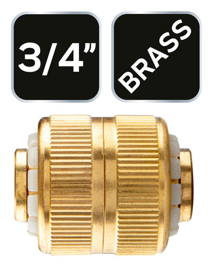 NEO TOOLS Tömlőtoldó csatlakozó 3/4", réz 15-737