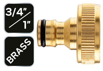 NEO TOOLS Csapcsatlakozó 3/4"- 1", réz 15-747