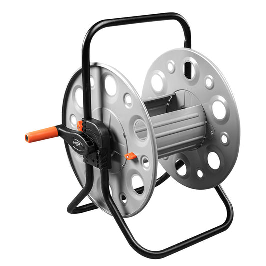 NEO TOOLS Tömlődob, fém, tömlőméret: 1/2" max100m, 3/4" max30 m 15-790