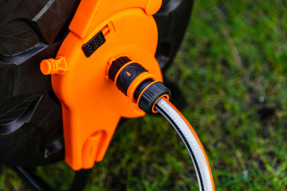 NEO TOOLS Tömlődob, műanyag, tömlőméret: 1/2" max60m, 3/4" max20 m 15-791