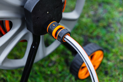 NEO TOOLS Tömlőkocsi, tömlőméret: 1/2" max60m, 3/4" max20 m, tömlővezetővel 15-792
