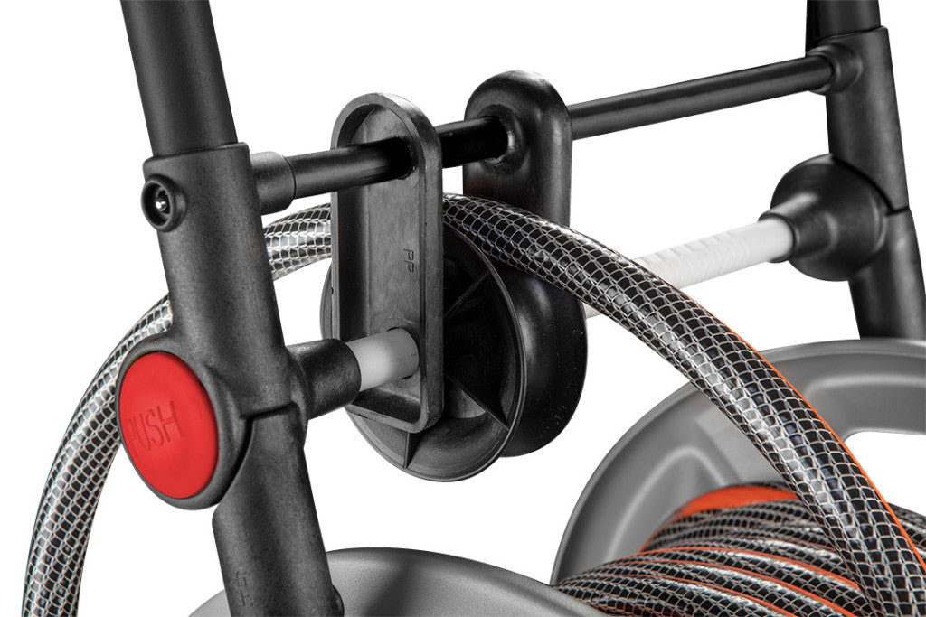 NEO TOOLS Tömlőkocsi, tömlőméret: 1/2" max60m, 3/4" max20 m, tömlővezetővel 15-792