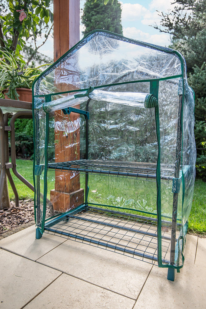 NEO TOOLS Növényház 69 x 49 x 95cm, PVC fólia, fémszerkezet 15-900