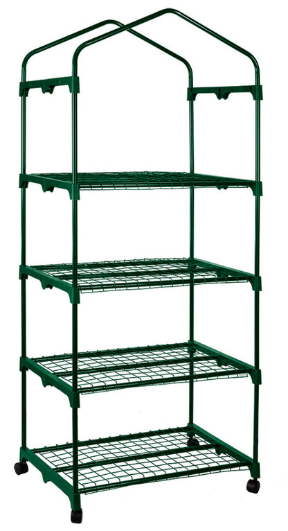 NEO TOOLS Növényház, 69x69x160cm, PE fólia, fémszerkezet 15-903
