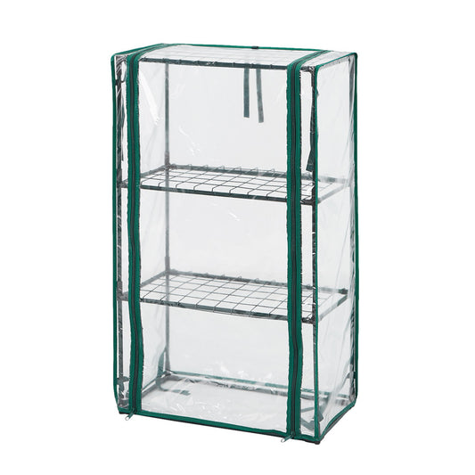 NEO TOOLS Növényház 46 x 24 x 80cm, PVC fólia, fémszerkezet 15-910
