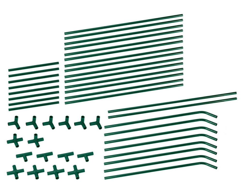 NEO TOOLS Növényház, 240x90x90cm, PE fólia, fémszerkezet 15-912