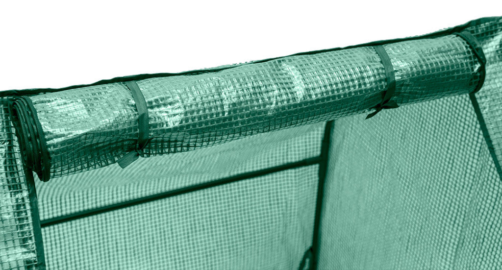 NEO TOOLS Növényház, 240x90x90cm, PE fólia, fémszerkezet 15-912