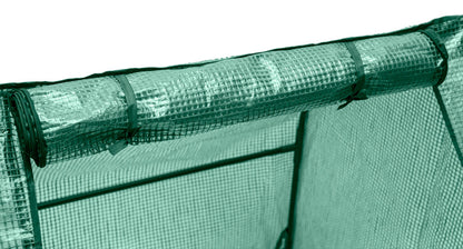 NEO TOOLS Növényház, 240x90x90cm, PE fólia, fémszerkezet 15-912