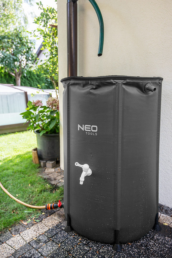 NEO TOOLS Esővízgyűjtő tartály, összecsukható, PVC, 250L 15-951