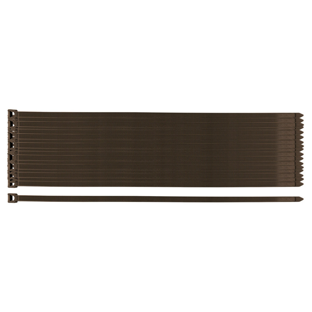 NEO TOOLS Kerti kötegelő, gyorskötöző 7,6x380mm, 50db, barna 15-970
