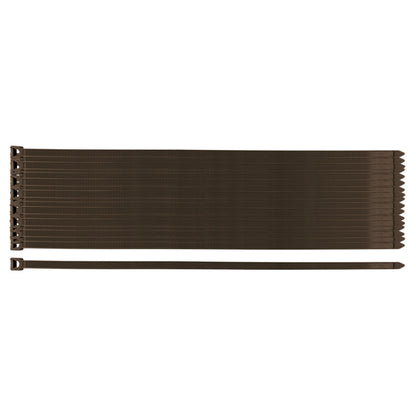 NEO TOOLS Kerti kötegelő, gyorskötöző 7,6x380mm, 50db, barna 15-970