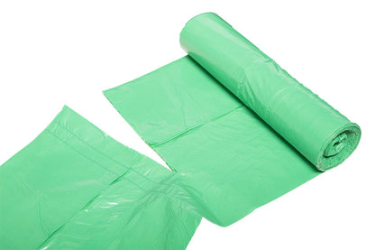 NEO TOOLS Szemeteszsák 120l, 70x110cm, zöld, erősített húzószalagos, vastagság:40mic, 10db 15-991