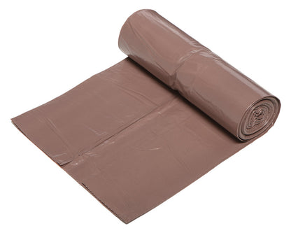 NEO TOOLS Szemeteszsák 60l, 60x70cm, barna, erősített, vastagság:35mic, 10db 15-993