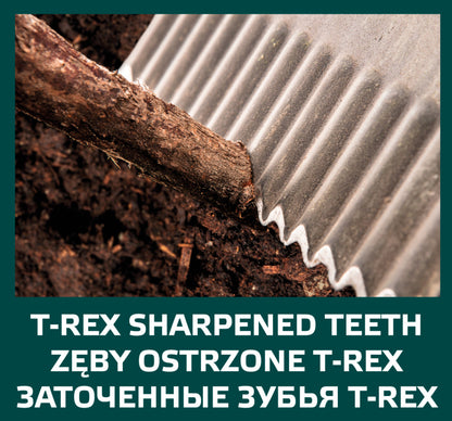 VERTO Ásó T-Rex, élezett, fanyél, műanyag markolat, Minimum rendelés: 4db 15G002