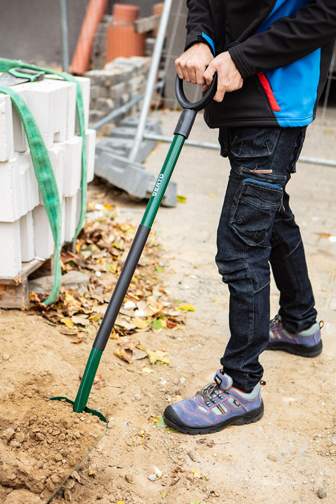 VERTO Lapát, fém nyél, műanyag markolat, Minimum rendelés: 4db 15G012-1