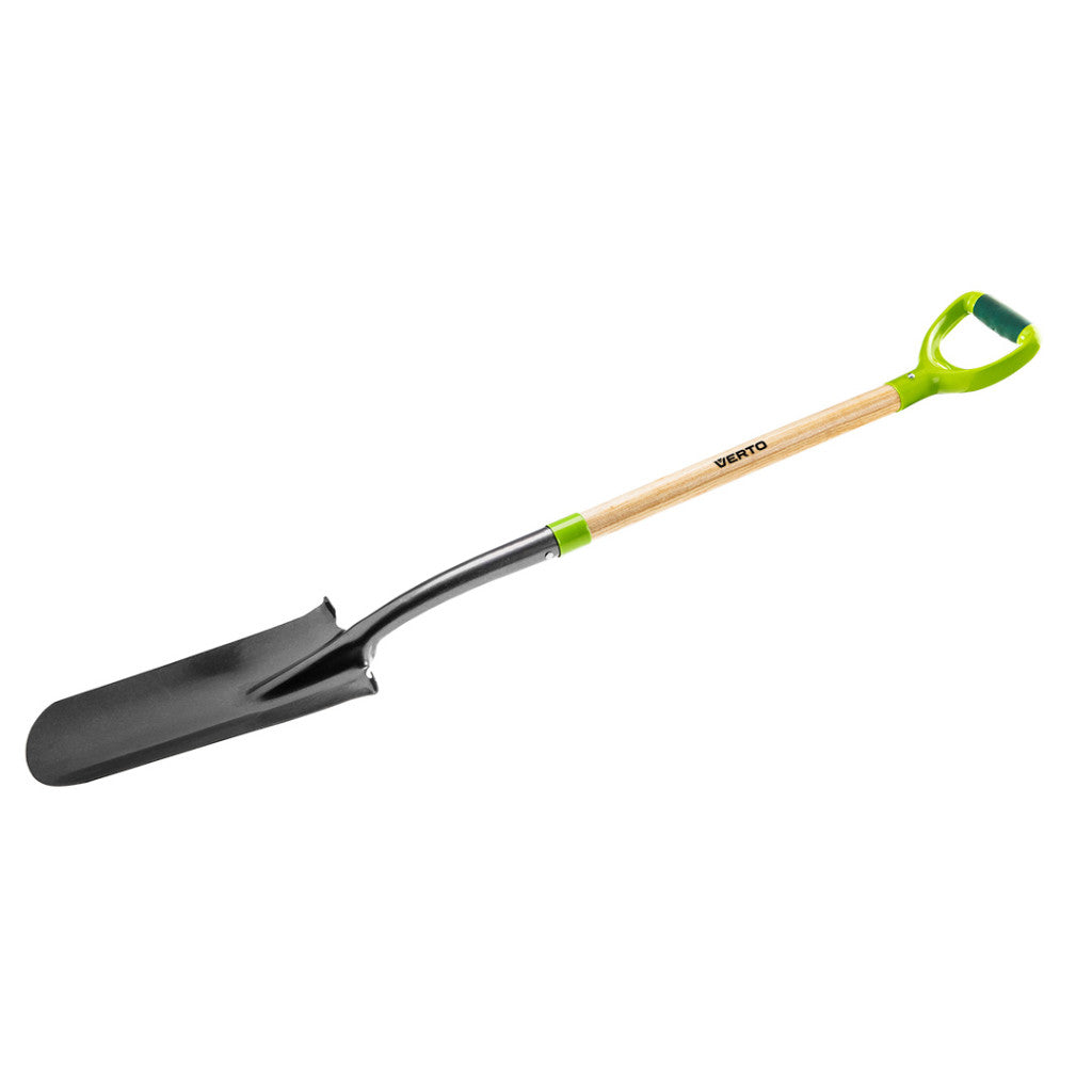 VERTO Palántázó ásó, fanyéllel, műanyag markolat, 1280mm, Minimum rendelés: 4db 15G014