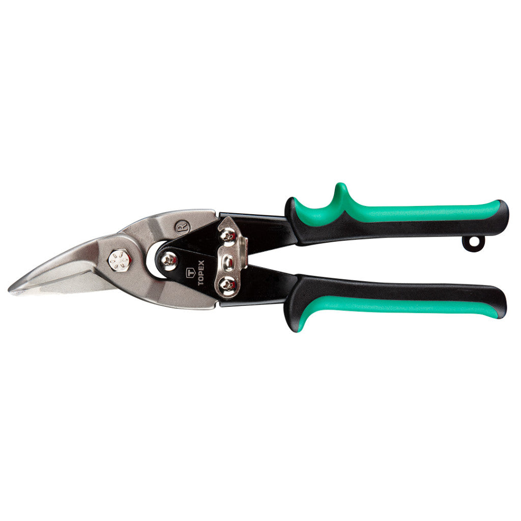 TOPEX LEMEZOLLÓ 250MM ÁTTÉTELES JOBBOS 01A426