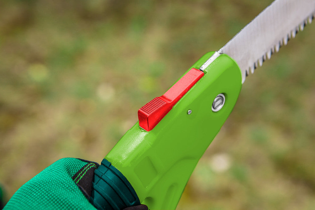 VERTO Ágvágó fűrész, fűrészlap: 180mm, 7 TPI, összecsukható 15G100