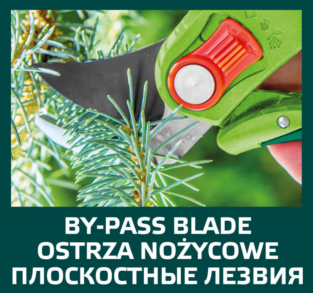 VERTO Metszőolló, mellévágó, állítható pengenyílás, vágókap.: 12mm, teflon bevonat 15G202
