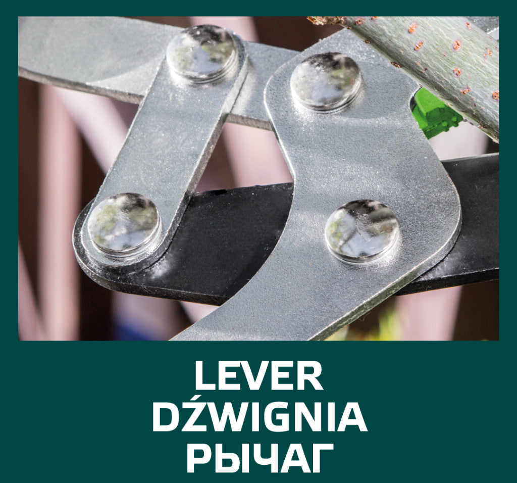 VERTO Ágvágó, rávágó, áttételes, 740mm, penge: 80mm, vágókap.: 35mm 15G251