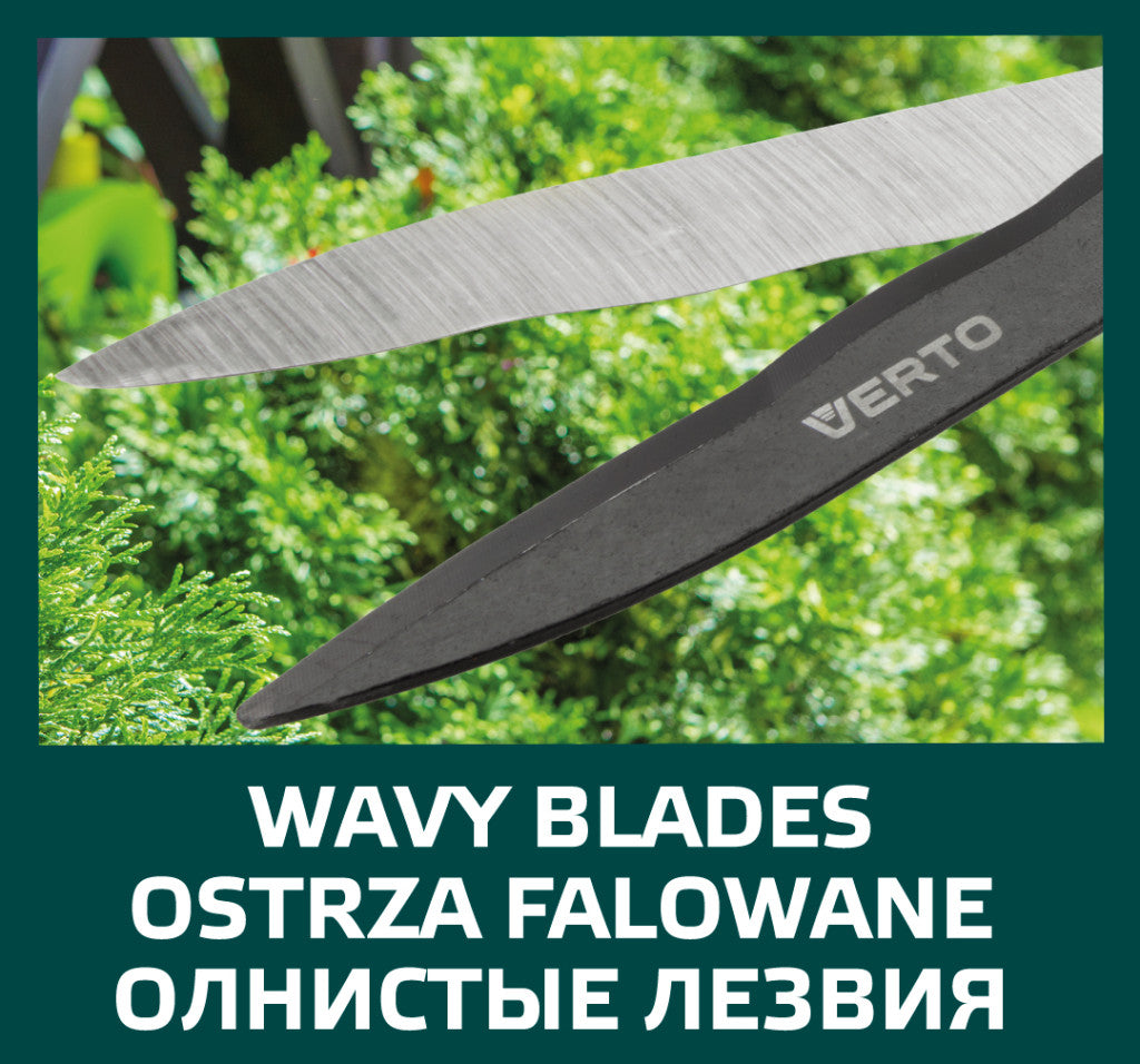 VERTO SÖVÉNYVÁGÓ OLLÓ TELESZKÓPOS 670-880mm / penge:200mm 15G312