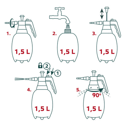 VERTO Permetező 1.5 L 15G502