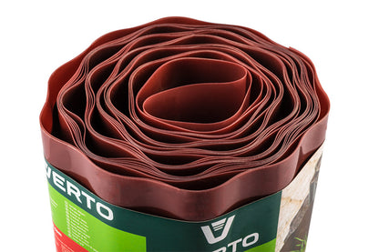 VERTO Ágyásszegély 15cm, 9m, barna 15G514