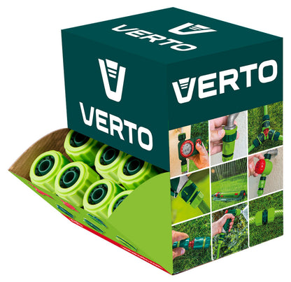 VERTO 30db Tömlő gyorscsatlakozó 3/4", kínálódobozban 15G722-30