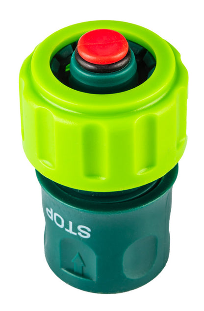 VERTO 30db Tömlő gyorscsatlakozó 3/4" vizstoppos, kínálódobozban 15G723-30