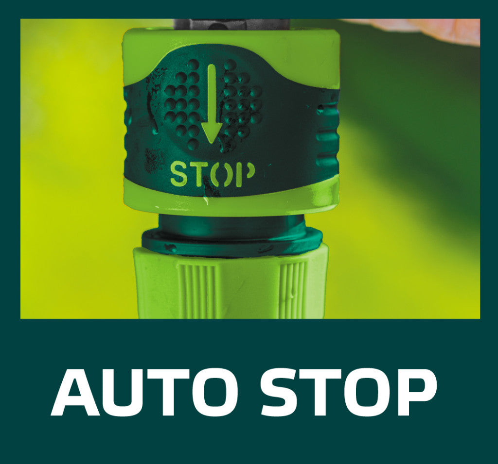 VERTO 30db Tömlő gyorscsatlakozó 1/2" vízstoppos, kétkomponensű, kínálódobozban 15G731-30