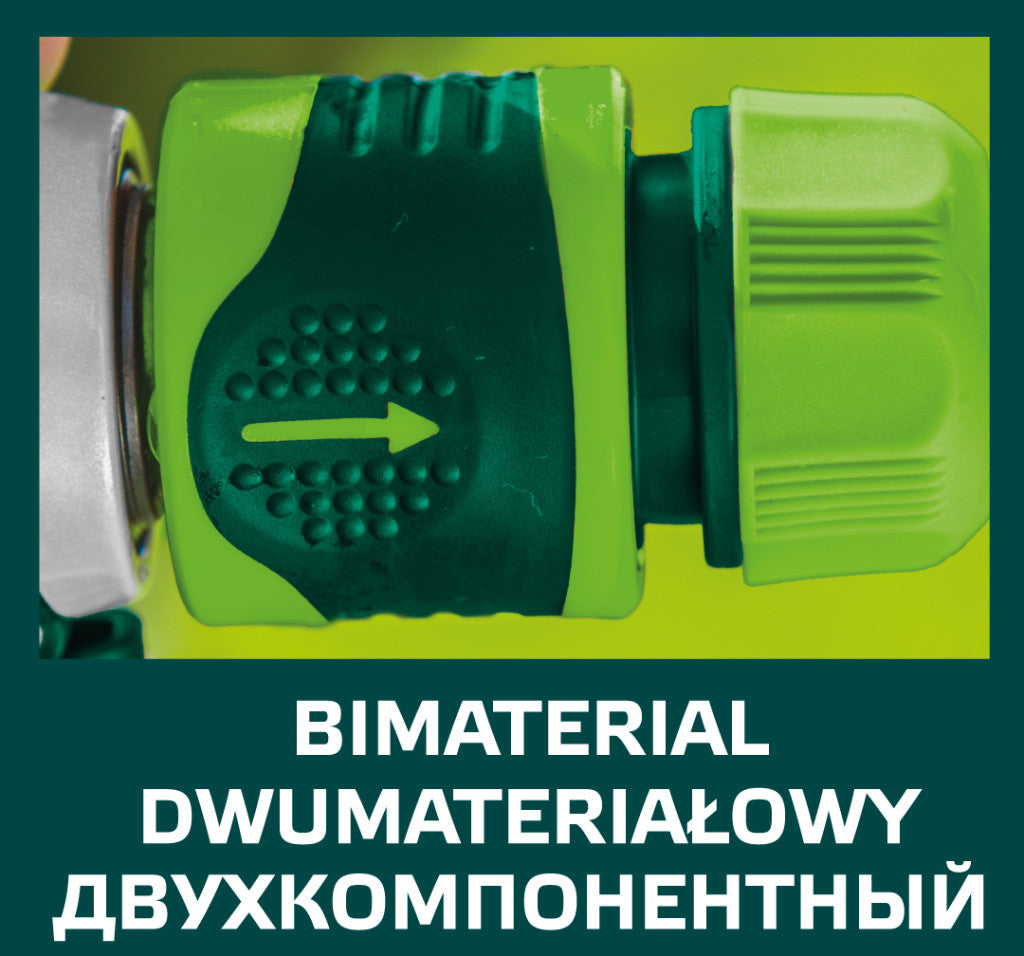 VERTO Tömlő gyorscsatlakozó 3/4", kétkomponensű 15G732