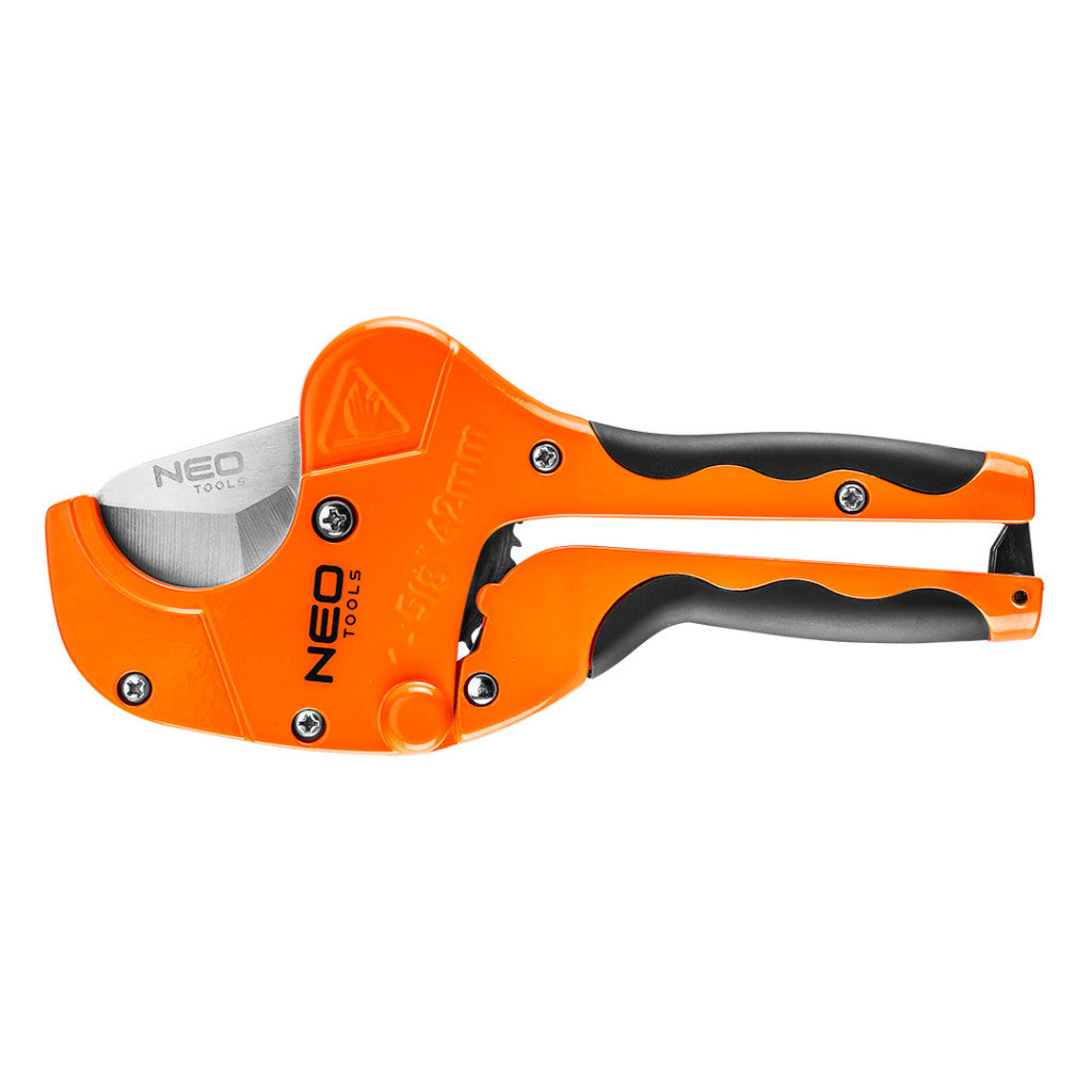 NEO TOOLS Csővágó fogó, 45mm-ig, PVC-hez 25 év garanciával 02-020