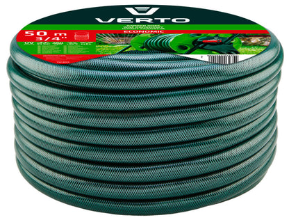 VERTO Locsolótömlő 50 m, 3/4", ECONOMIC, zöld 15G805