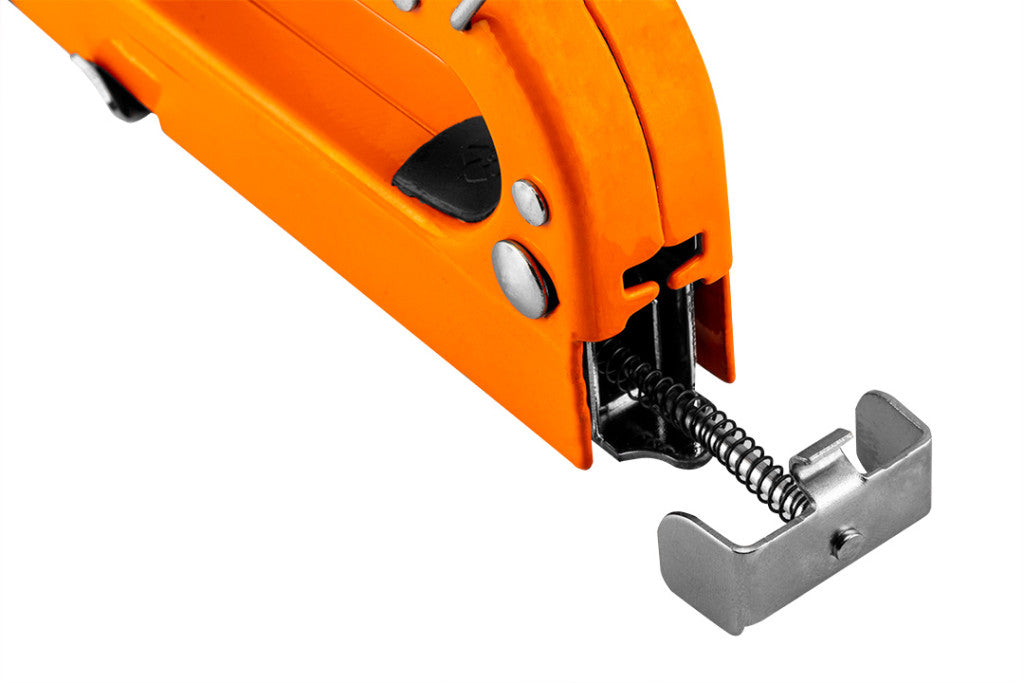 NEO TOOLS Tűzőgép, 3az1-ben G, L, E kapcsokhoz, 4-14mm, acél 16-031