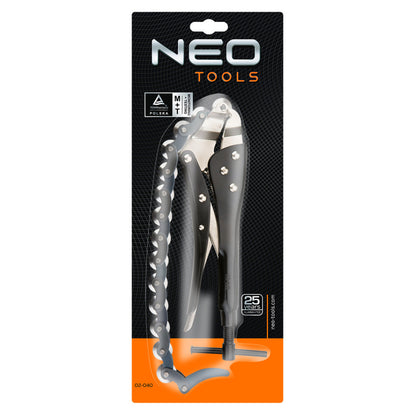 NEO TOOLS Csővágó fogó, 19-83mm (3/4''-3.1/4''), acélhoz 25 év garanciával 02-040