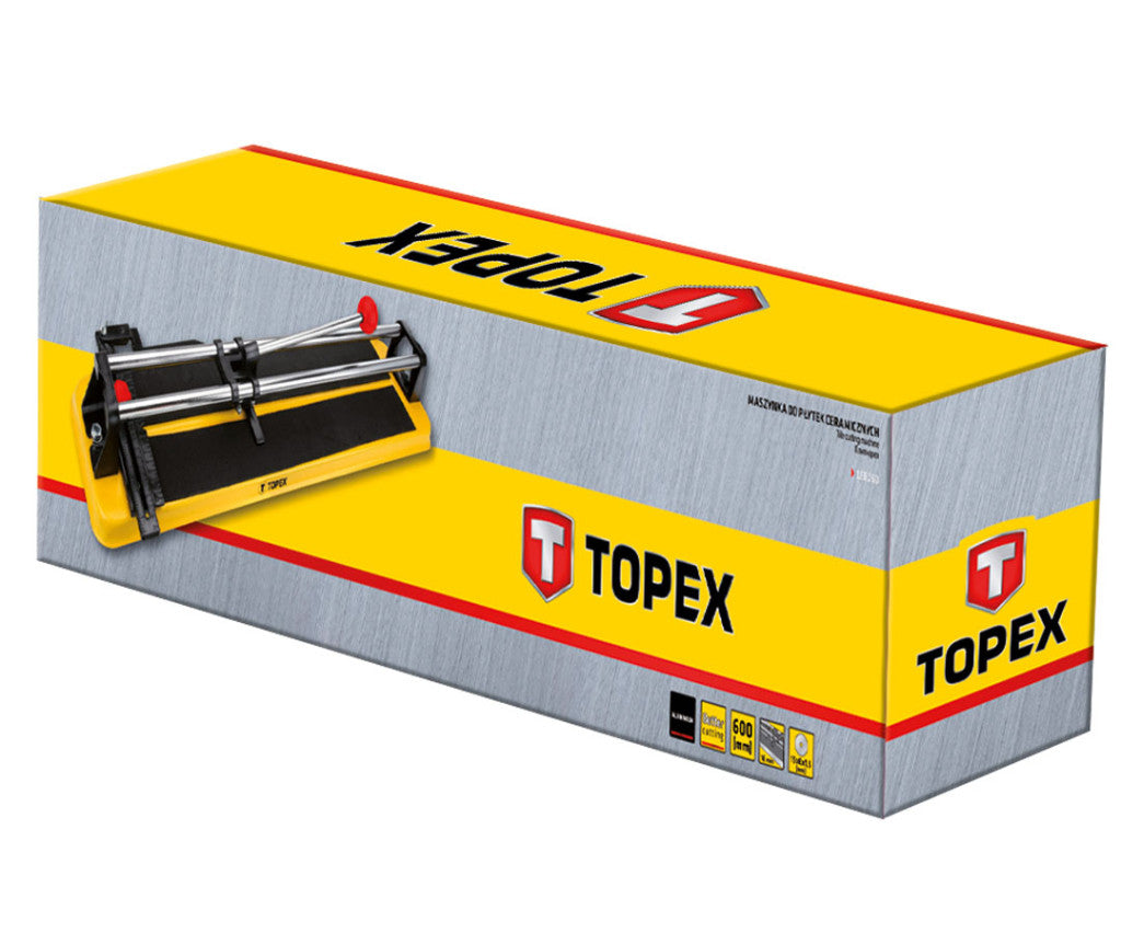 TOPEX Csempevágó, 400mm, alumínium munkalap 16B240