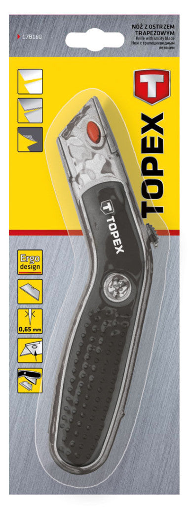 TOPEX Trapézpengés kés 17B160