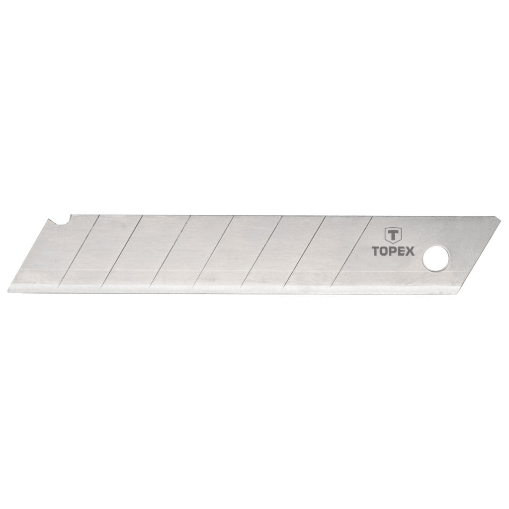 TOPEX Törhető penge 18mm, 10db 17B348