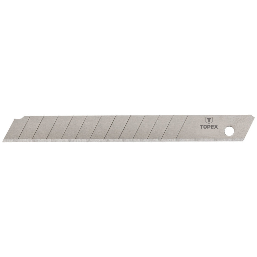 TOPEX Törhető penge 9mm, 10db 17B349