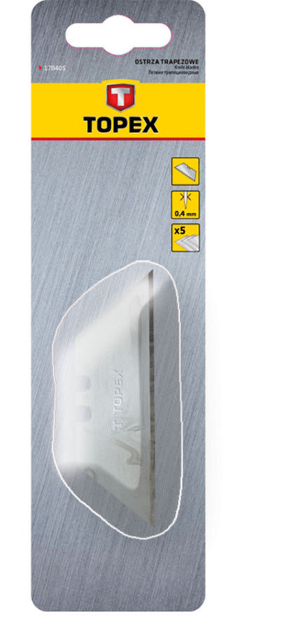 TOPEX Trapézpenge, 5db 17B405