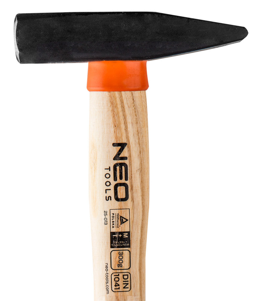NEO TOOLS Általános kalapács 300g, kőris nyél, DIN 1041 25-013
