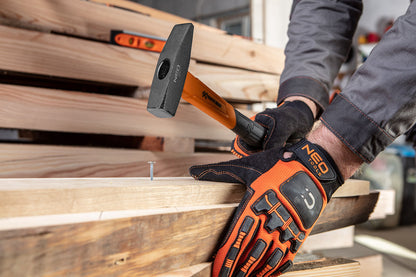NEO TOOLS Általános kalapács 500g, üvegszál nyél, kétkomponensű markolat 25-145