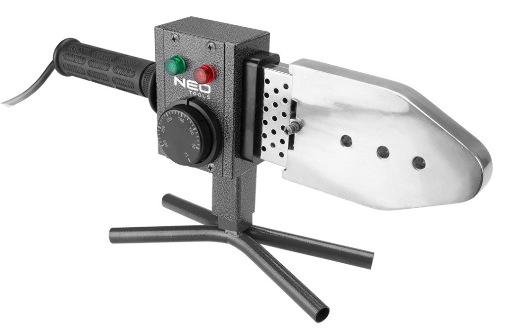 NEO TOOLS Csőhegesztőgép 800W műanyagokhoz, 4 hüvellyel: 20, 25, 32, 40mm 02-400