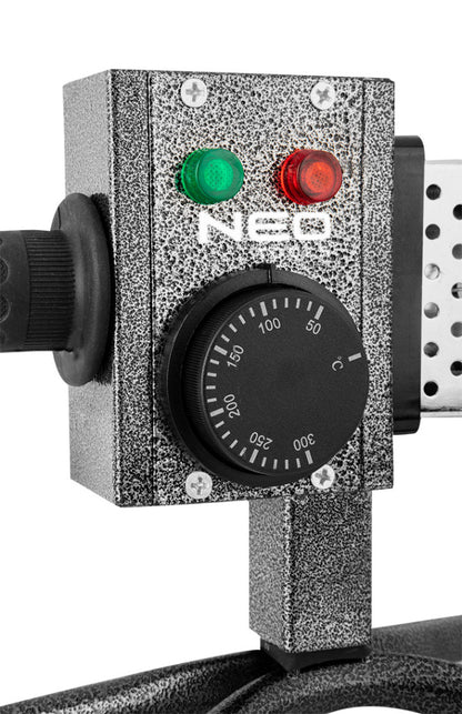 NEO TOOLS Csőhegesztőgép 800W műanyagokhoz, 4 hüvellyel: 20, 25, 32, 40mm 02-400